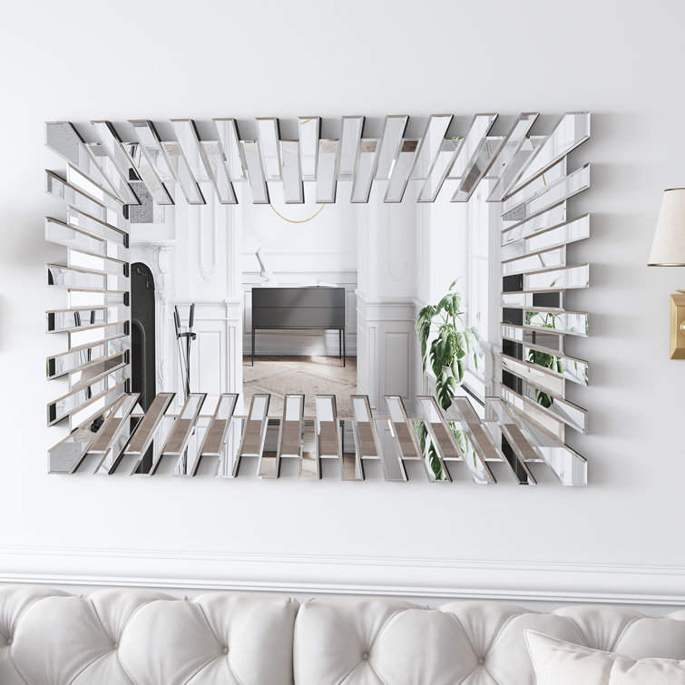 Rectangular oversized shop wall mirrors